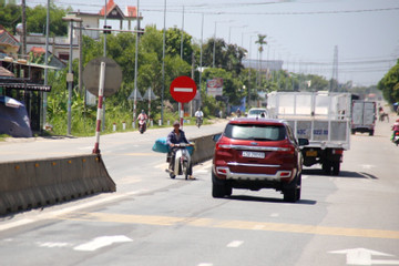 Những nút giao tiềm ẩn tai nạn trên Quốc lộ 1 qua Quảng Ngãi