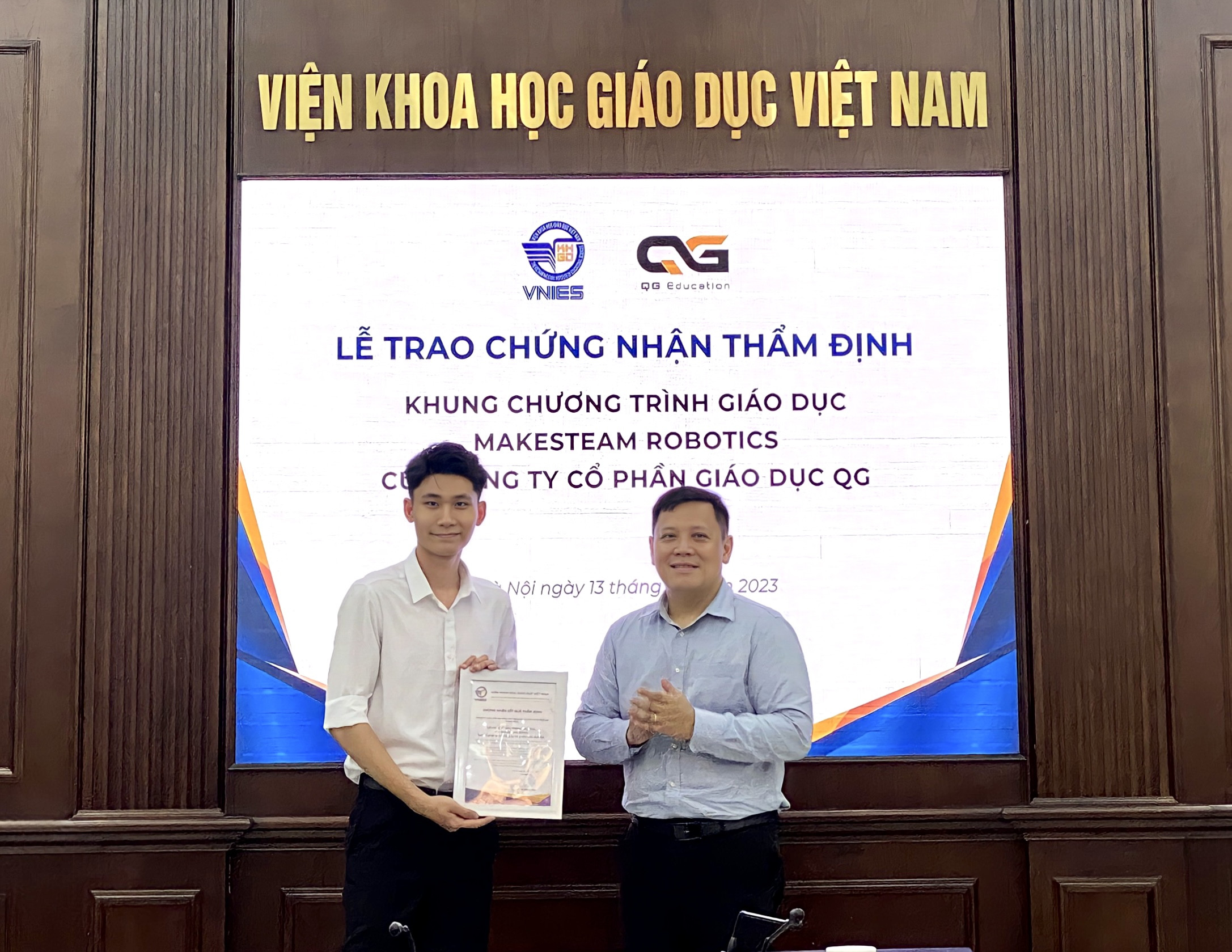 QG Education đạt thẩm định Khung chương trình Giáo dục STEAM