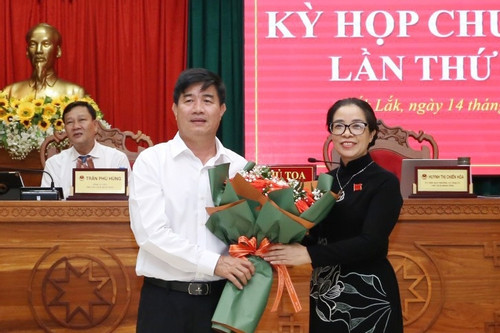 Bí thư huyện Ea Súp được bầu làm Phó Chủ tịch tỉnh Đắk Lắk