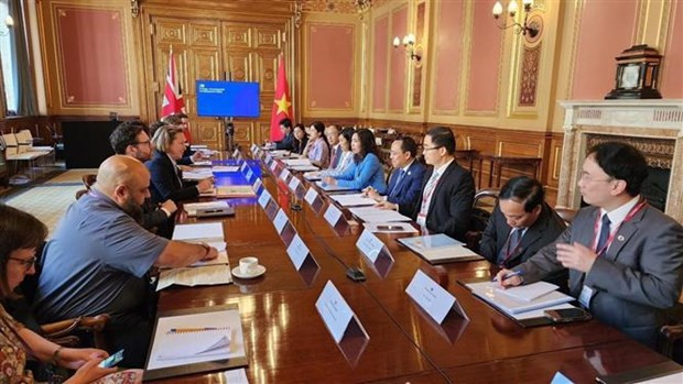 Ninth Vietnam - UK strategic dialogue held in London hinh anh 1