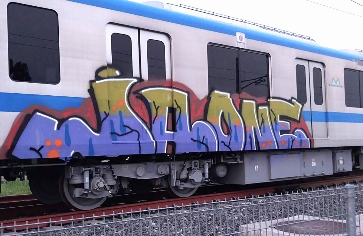 Two foreign suspects linked to HCMC metro graffiti