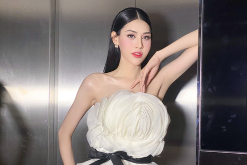 Người đẹp Dịu Thảo 'sao chép' bài giới thiệu của Hoa hậu Hoàn vũ Thái Lan?