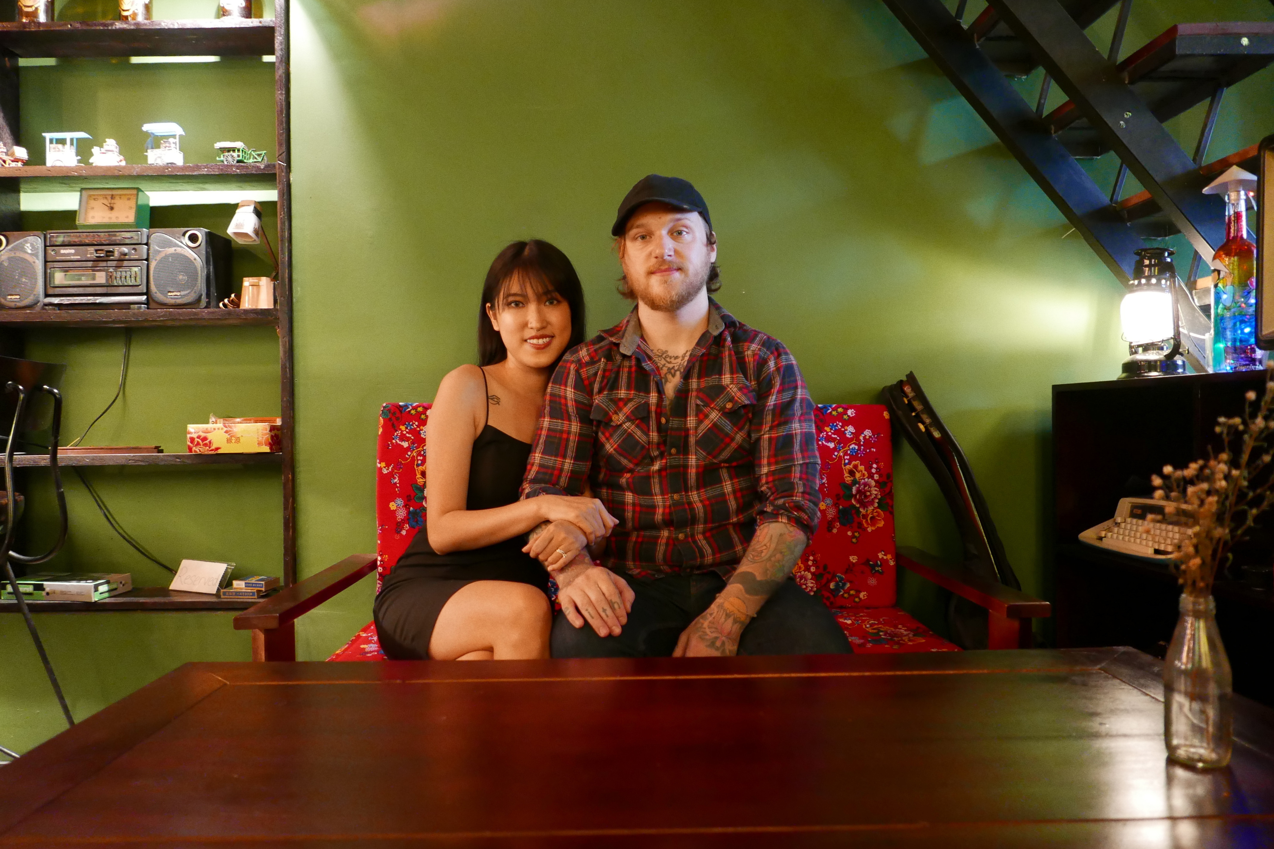 American man, Vietnamese wife run old-style café in HCM City