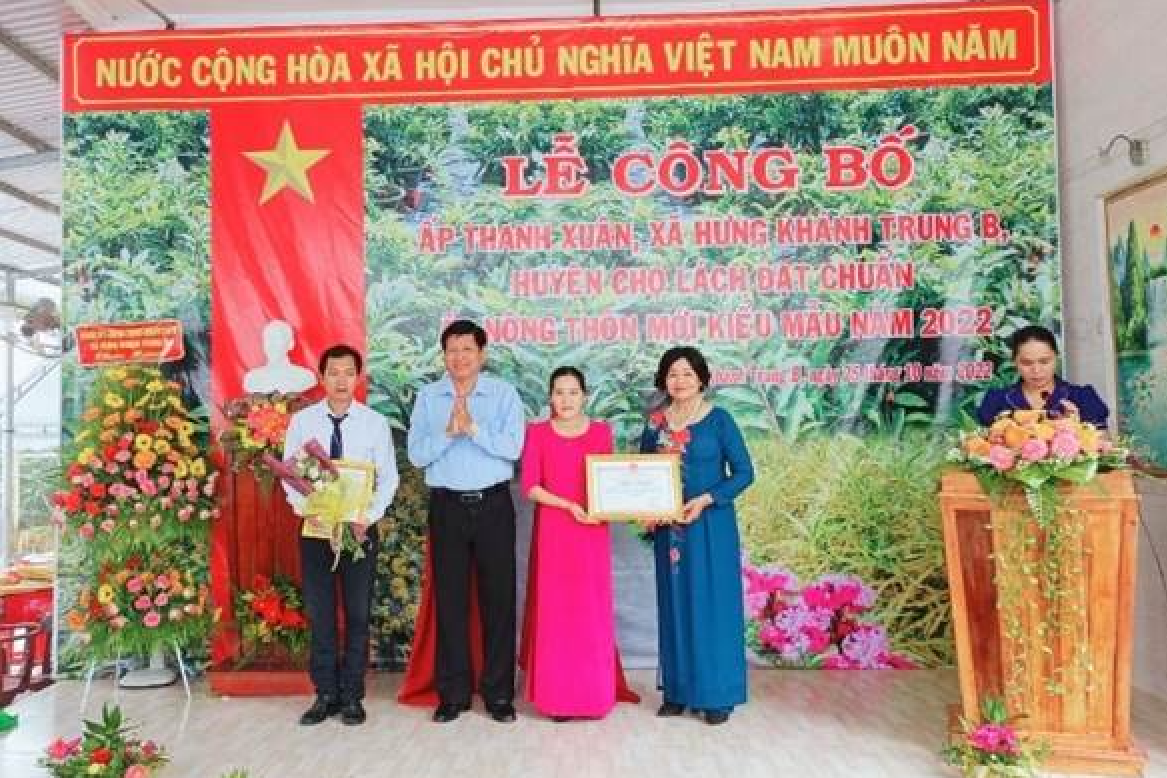 Bến Tre vượt khó đẩy nhanh tiến độ xây dựng huyện nông thôn mới