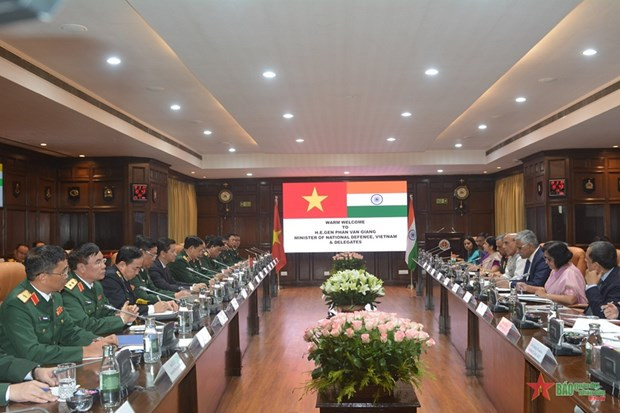Vietnam, India promote defence cooperation hinh anh 1