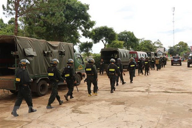 Armed attacks in Dak Lak: 74 arrested, local situation stabilised hinh anh 1