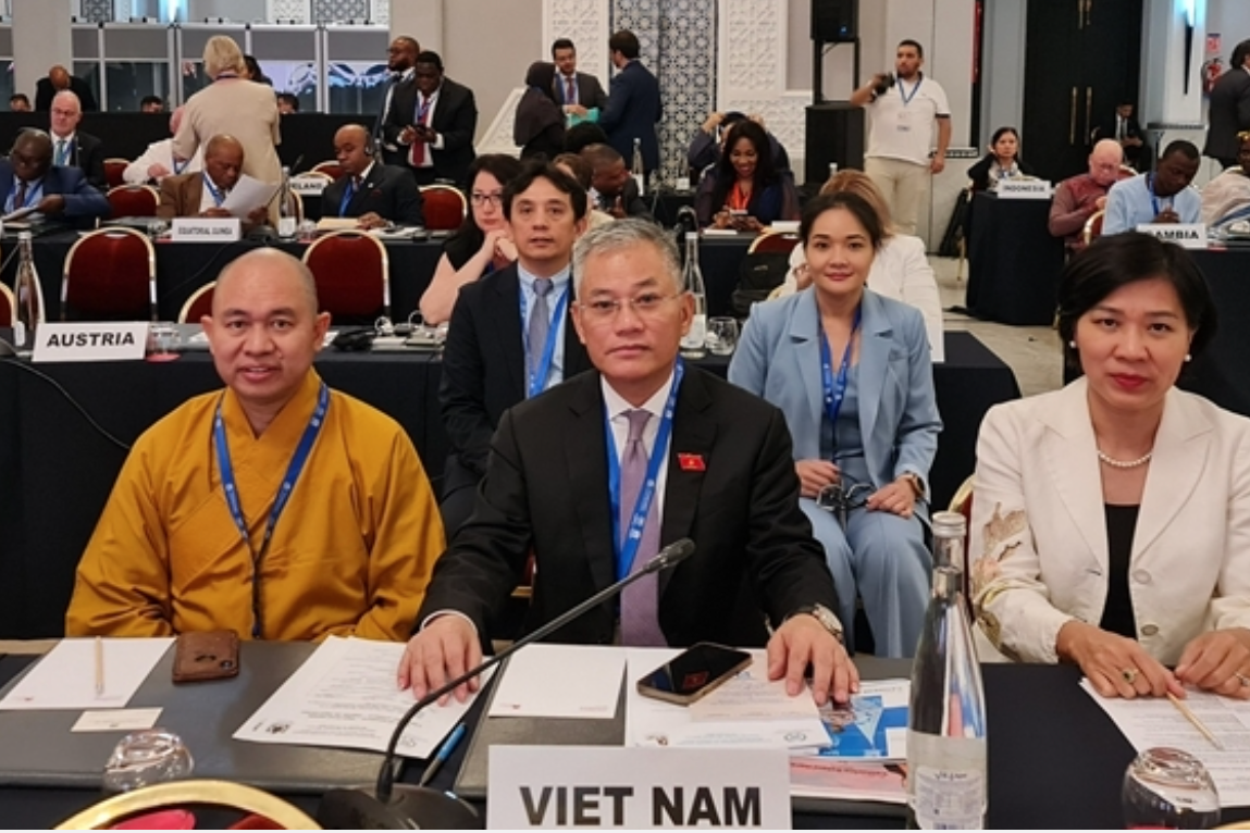 Việt Nam tham dự Hội nghị Nghị viện về đối thoại tôn giáo của Liên minh Nghị viện thế giới