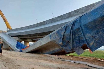 Bộ GTVT lên tiếng về sự cố rơi dầm cầu cao tốc Bắc - Nam