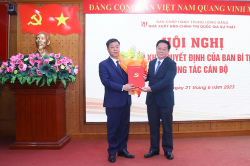Ông Vũ Trọng Lâm làm Giám đốc - Tổng Biên tập NXB Chính trị quốc gia Sự thật