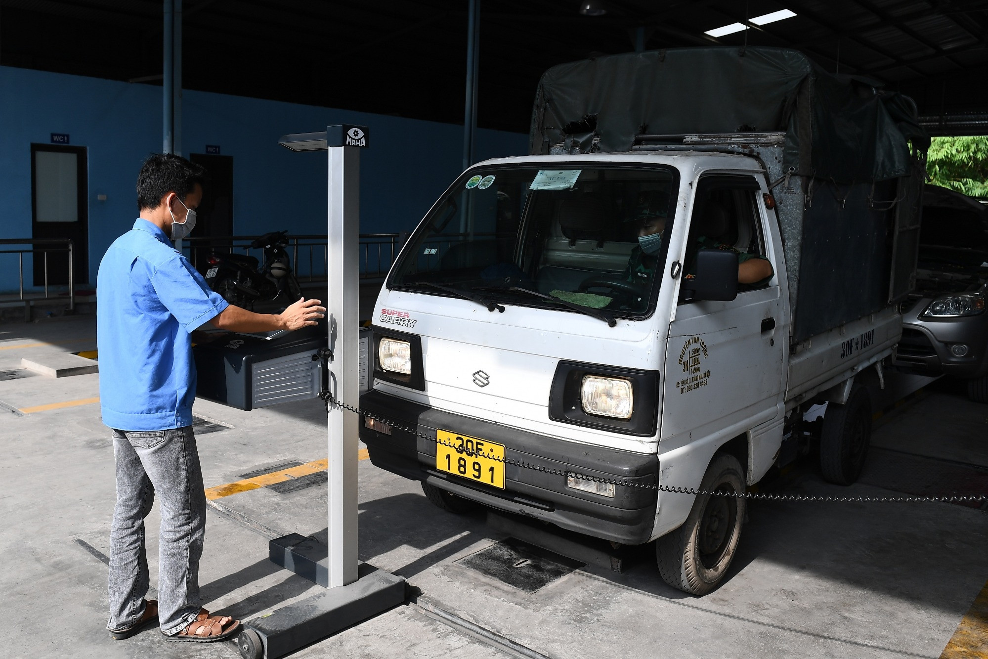 Trung tâm đăng kiểm duy nhất ở Bắc Kạn hoạt động trở lại