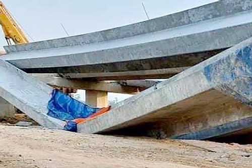 Vụ sập loạt dầm cầu cao tốc Bắc – Nam: Nhà thầu chi tiền tỷ đúc lại