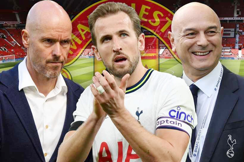 MU kích động Harry Kane nổi loạn rời Tottenham