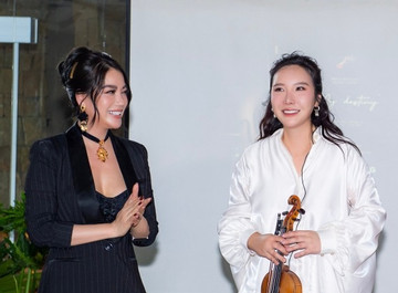 Trương Ngọc Ánh khâm phục nghệ sĩ violin 10 năm chăm con bị bệnh xương thủy tinh