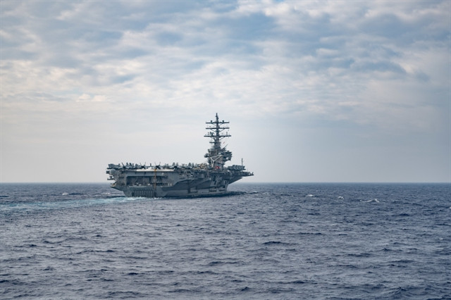 Nuclear-powered aircraft supercarrier USS’ Ronald Reagan to visit VN