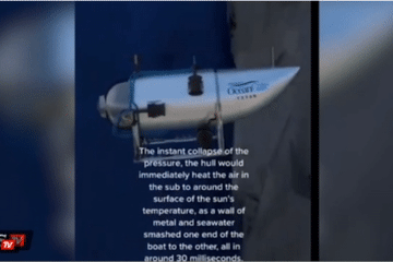 Video tái hiện vụ nổ bóp nát tàu lặn Titan