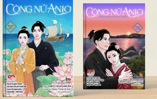 New manga unveils love story of Vietnamese princess and Japanese merchant