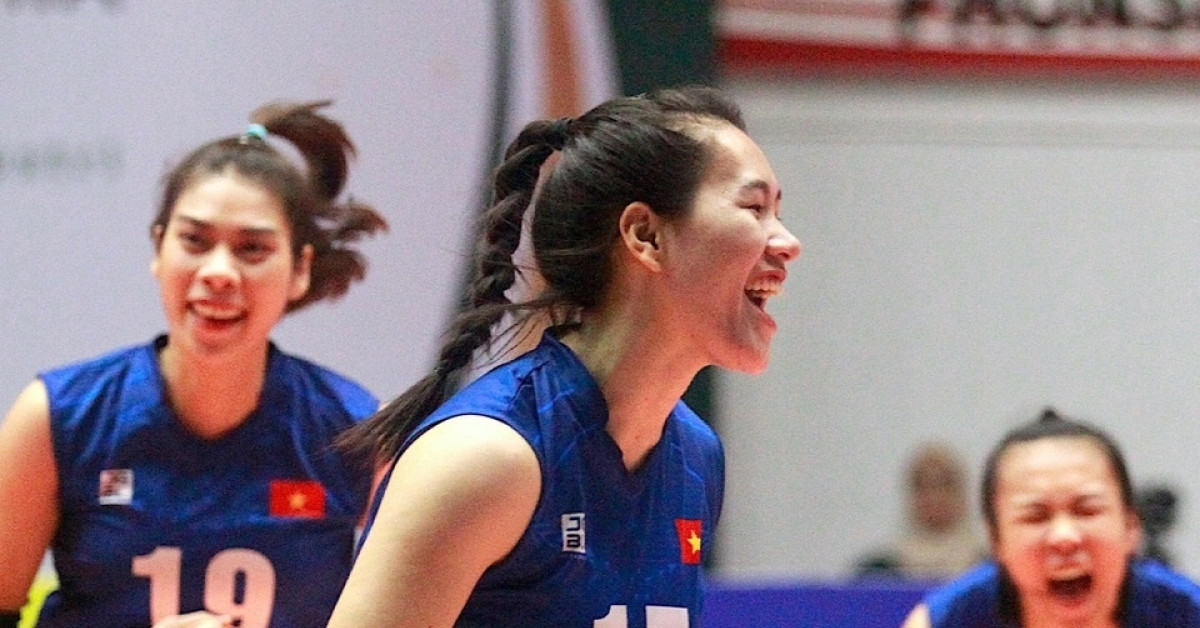 Vietnamese volleyballers triumph at AVC Challenge Cup 2023