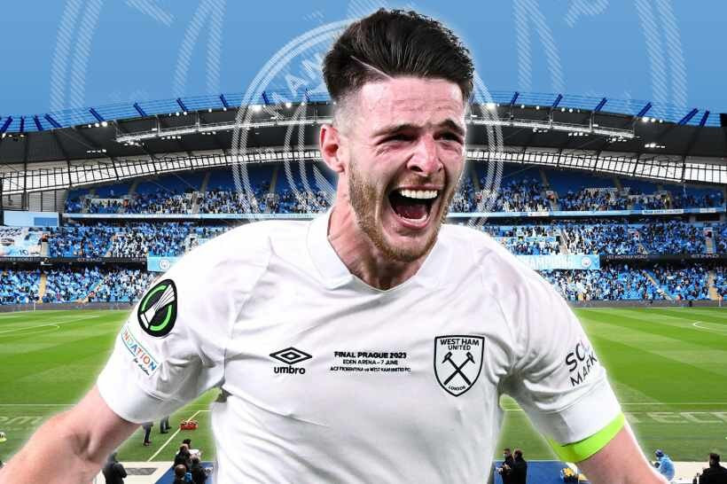 Man City trả giá cao nhất mua Declan Rice, Arsenal thất thế 