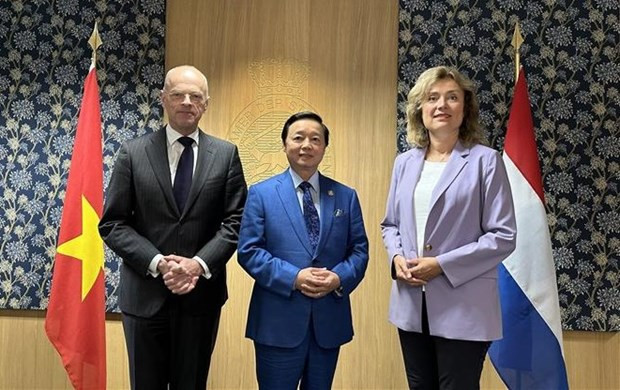 Deputy PM Tran Hong Ha pays working visit to Netherlands hinh anh 2