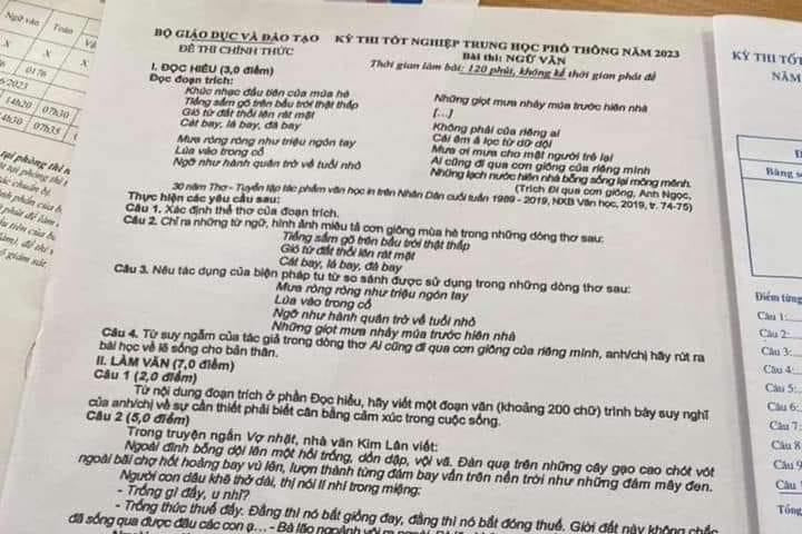 Bản tin trưa 28/6: Nghi lộ đề thi tốt nghiệp THPT môn Văn, Bộ GD-ĐT nói gì?