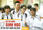 Đề thi THPT quốc gia môn sinh học 2019 chính thức của Bộ GD-ĐT
