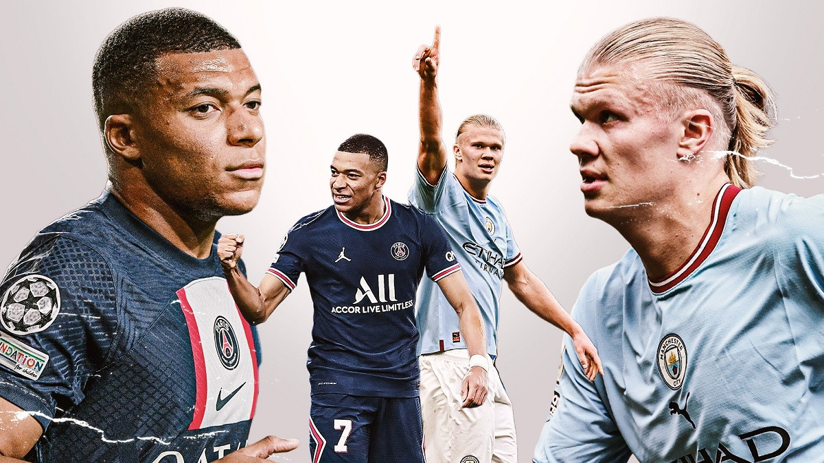 Haaland và Mbappe ai giỏi hơn, các số liệu so sánh gây bất ngờ