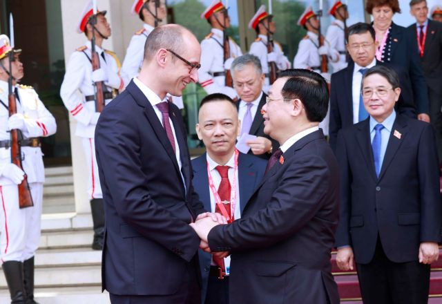 VN and Switzerland vow to strengthen legislative cooperation