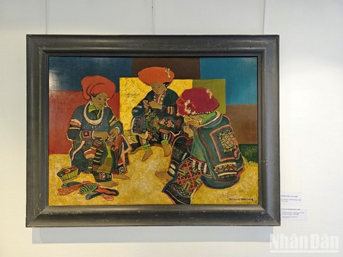 French painting exhibition displays contemporary Vietnamese art