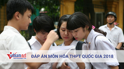 Tham khảo đáp án môn Hóa học THPT quốc gia 2018 mã đề 203