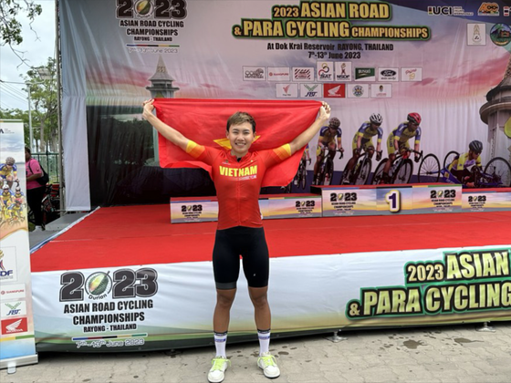 Vietnamese cyclist Nguyen Thi That to participate in 2023 Giro d'Italia Donne ảnh 2