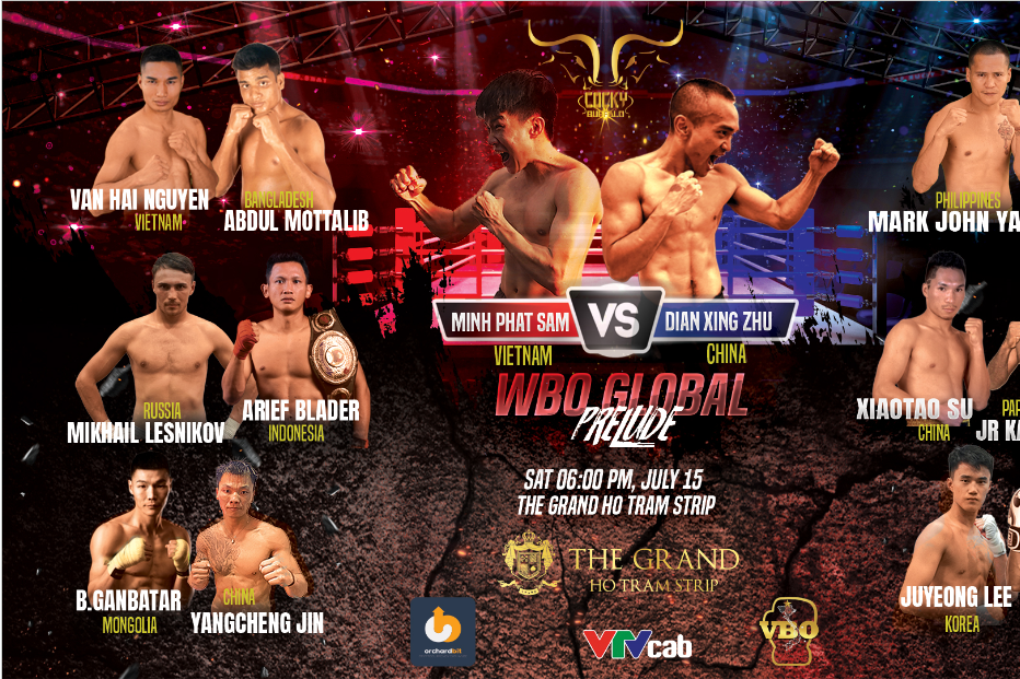 Võ sĩ Việt Nam so găng với đối thủ sừng sỏ ở giải WBO Global Prelude