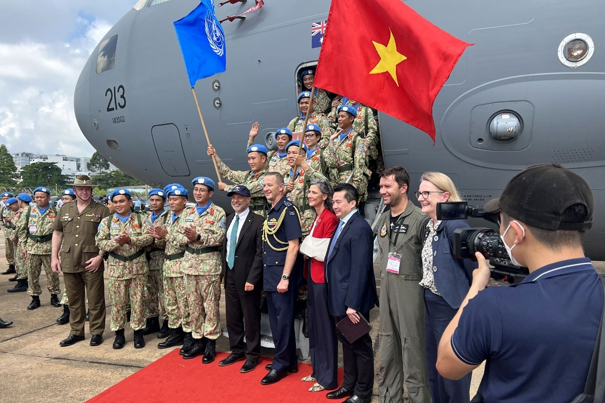 Australia supports Vietnamese Peacekeeping Mission to South Sudan in Africa