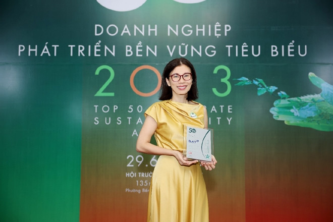 BAT Việt Nam vào Top 50 doanh nghiệp phát triển bền vững 2023