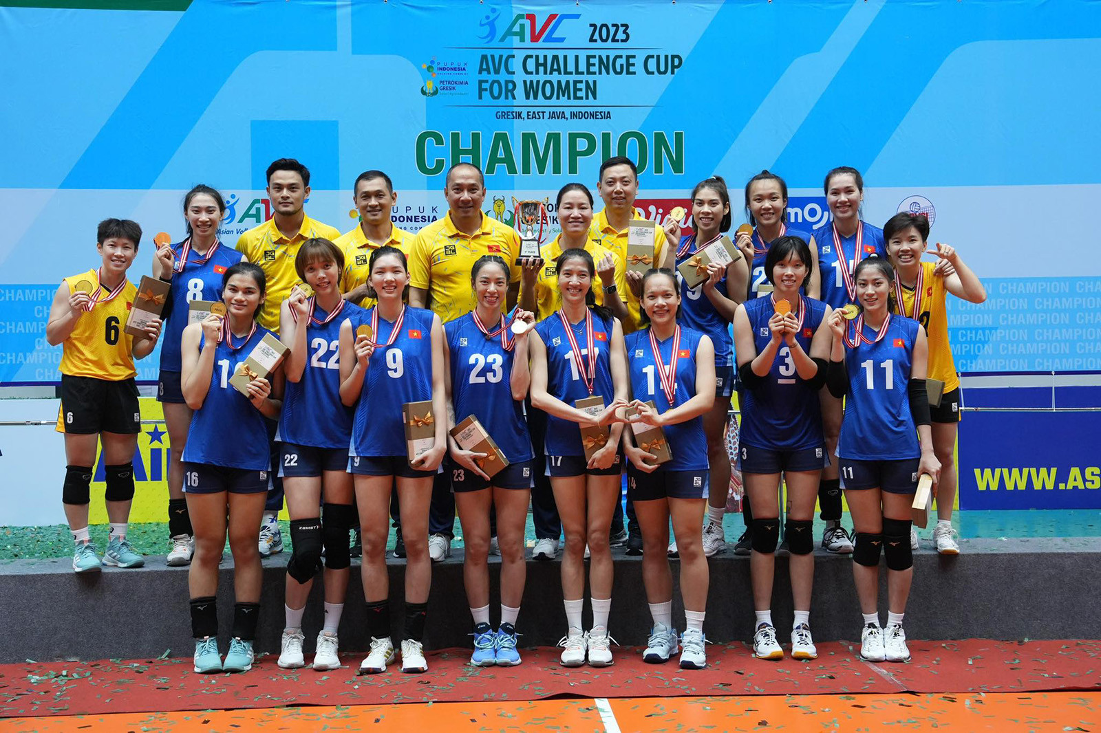 Lịch thi đấu bóng chuyền nữ Việt Nam tại FIVB Challenger Cup 2023