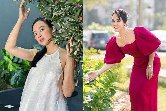 'Bà mẹ 4 con' Nguyệt Hằng trẻ trung, Angela Phương Trinh sexy áo yếm