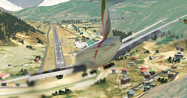 SÂN BAY PARO TẠI BHUTAN CHỈ CHO PHÉP CÁC PHI CÔNG TAY NGHỀ CAO HẠ CÁNH AN TOÀN