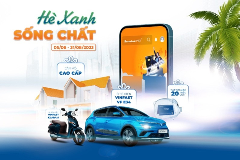 Siêu khuyến mại ‘Hè xanh - Sống chất’ của Sacombank