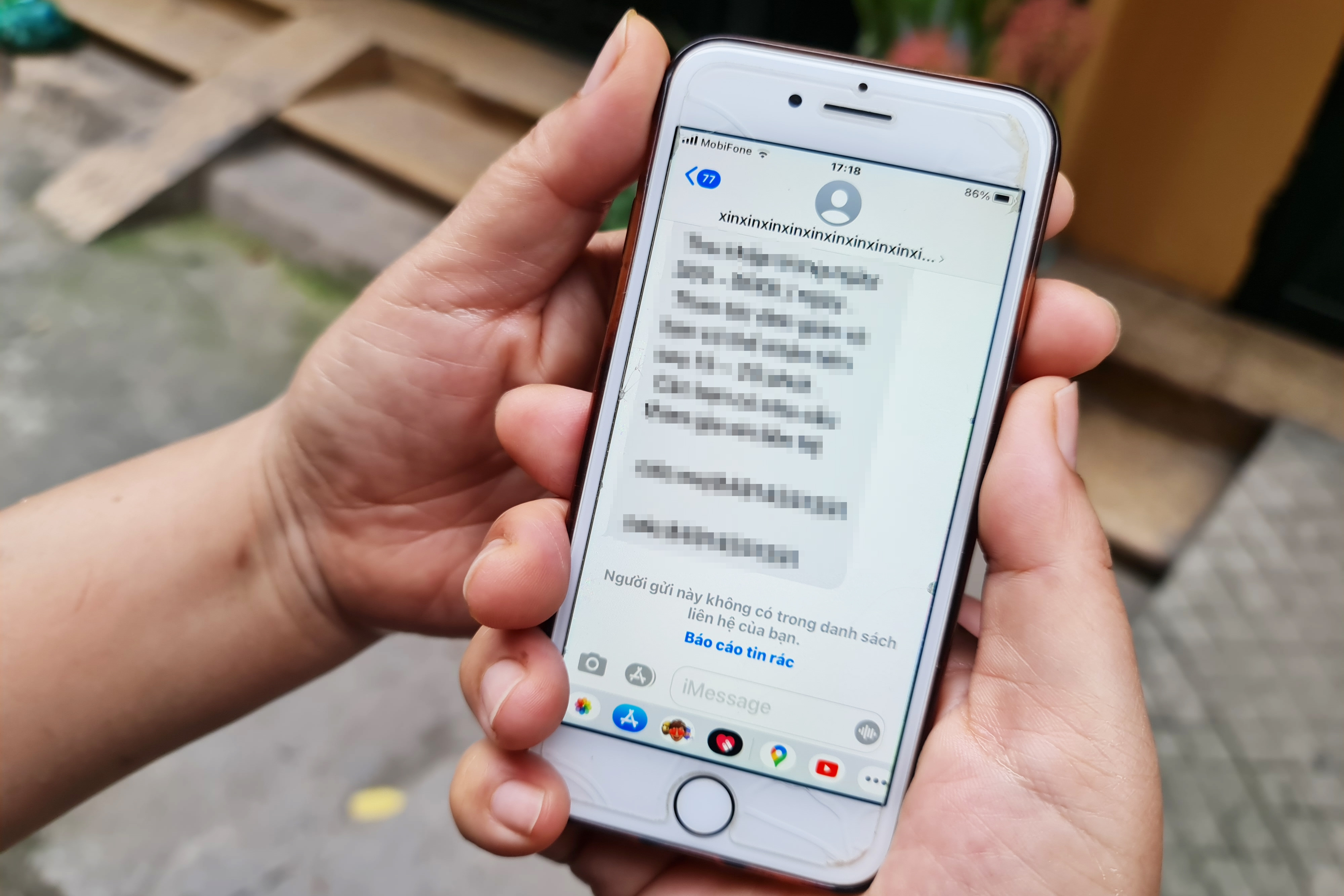 Thủ đoạn chiếm quyền kiểm soát điện thoại bằng tin nhắn iMessage