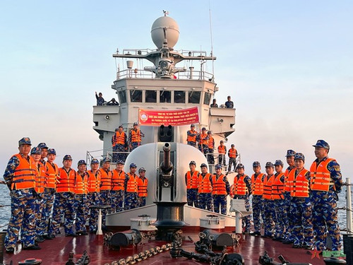 Vietnamese naval ship joins naval exercise in Indonesia
