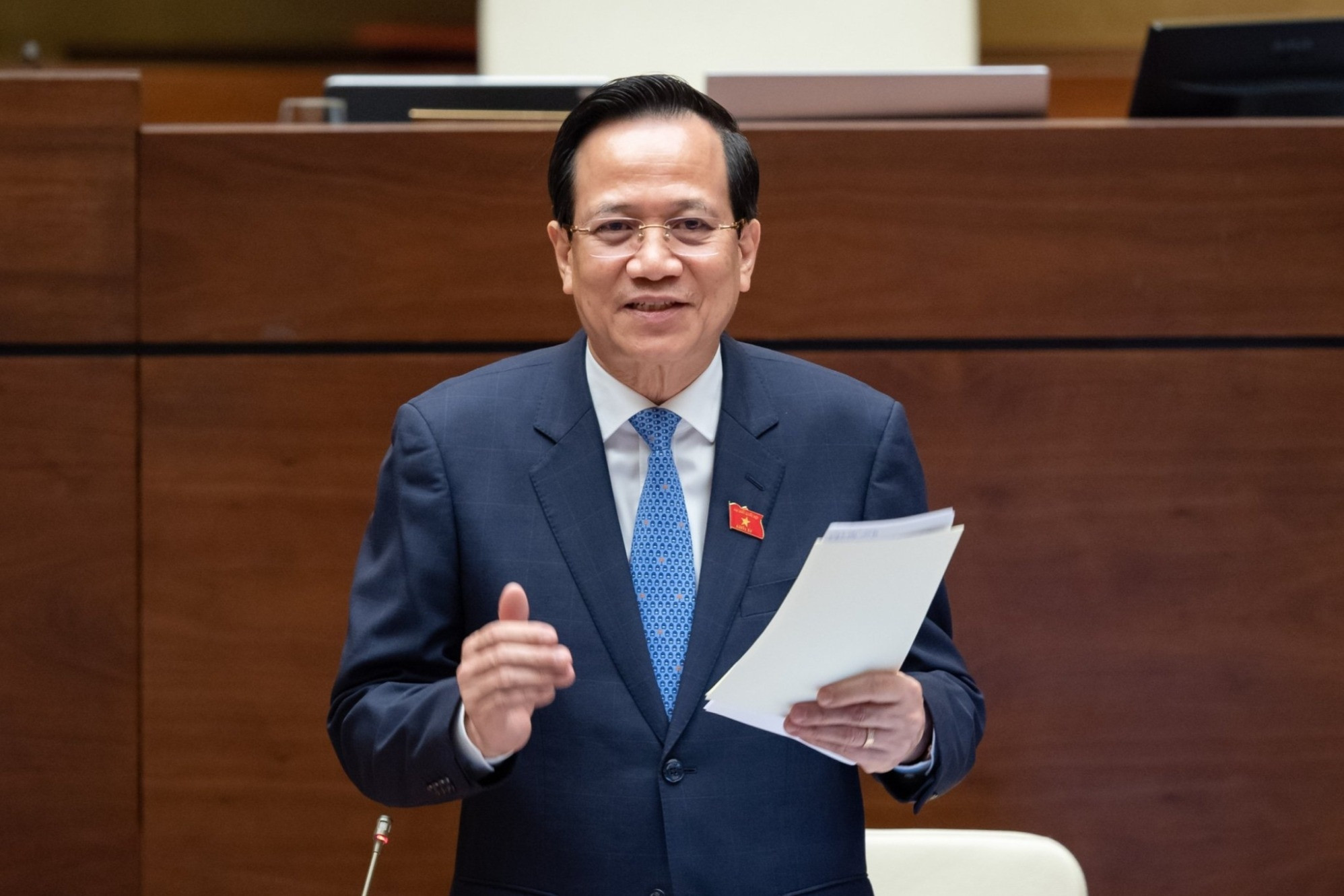 Bộ trưởng Đào Ngọc Dung: 'Lương phải đủ sống'