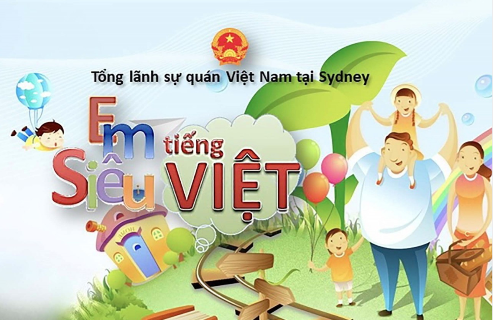 Tổng lãnh sự quán Việt Nam tại Sydney tổ chức thi “Em siêu tiếng Việt“
