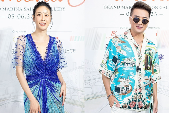 Hà Kiều Anh quyến rũ, Đàm Vĩnh Hưng bảnh bao dự sự kiện