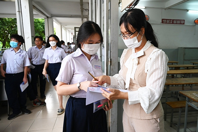 Tuyển sinh lớp 10: Hơn 96.000 thí sinh TP.HCM thi môn đầu tiên