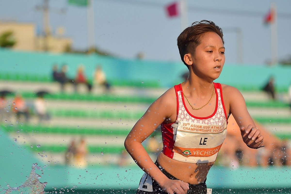 Local track-and-field athlete wins bronze at Asian U20 championships