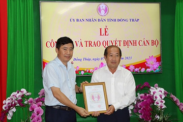 Phó Chủ tịch UBND tỉnh Đồng Tháp làm Giám đốc Sở Y tế