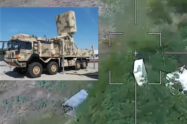 Video Nga dùng UAV tập kích radar của tổ hợp phòng không IRIS-T