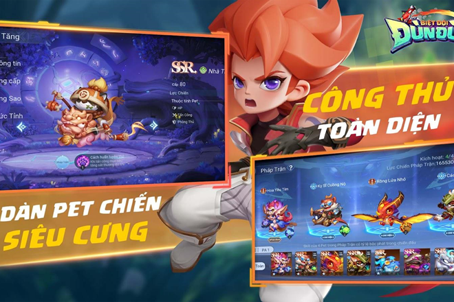 Biệt Đội Đùn Đùn - tựa game dành cho người chơi yêu thích phiêu lưu