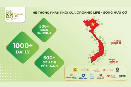 Organic Life - đối tác của hàng nghìn đại lý sản phẩm hữu cơ