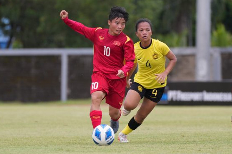 Thắng Malaysia 6-0, U19 nữ Việt Nam vào bán kết giải Đông Nam Á