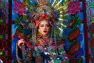 Trang phục dân tộc độc đáo của Đặng Thanh Ngân tại Miss Supranational